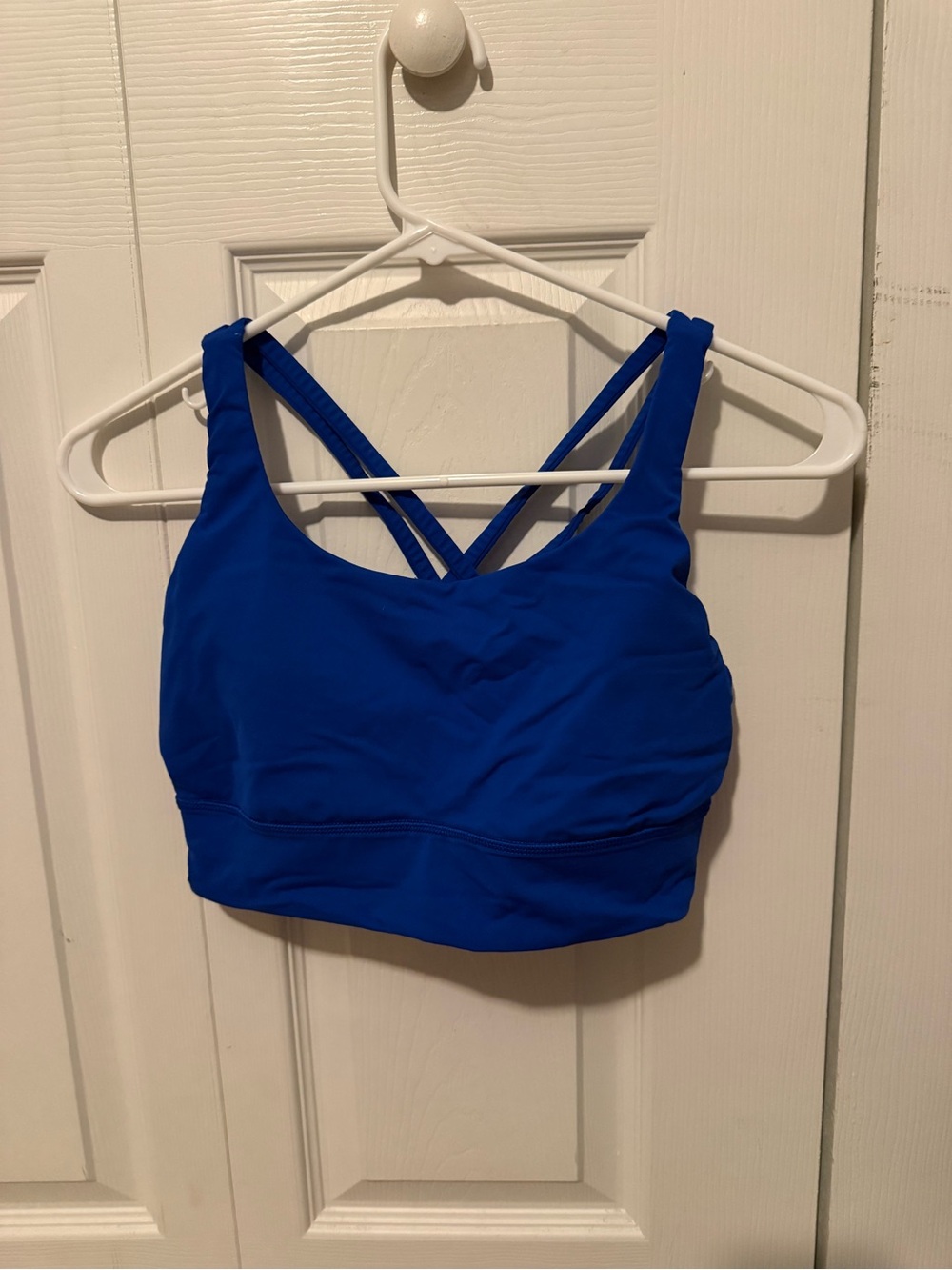 lululemon athletica Royal Blue Strappy Sports Bra